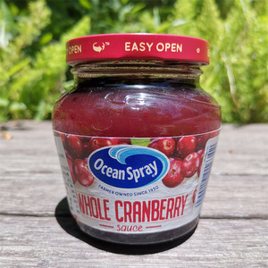 800人付款淘宝美国优鲜沛整粒蔓越莓果酱397g 金马利汁火鸡酱金马利酱