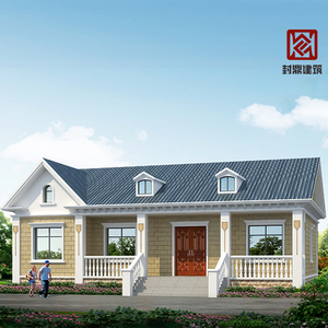 tb0267798717淘宝农村自建房别墅设计图纸一二三层现代风乡村盖房小