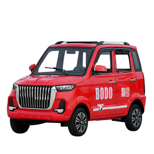 宝岛电动四轮车成人代步新能源锂电瓶车油电两用家用女士接送孩子