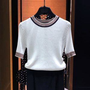 哥弟半袖针织衫正品