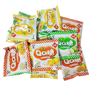 甄发食品店淘宝旺旺开心qq糖果仔70g2岁小包装办公室儿童小朋友零食