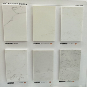 中迅代理法国进口ac石英石台面线性纹花纹板大花白爵士白大花白