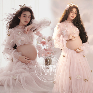 孕妇照服装花仙子