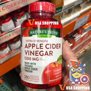 美国直邮 natures truth 天然苹果醋胶囊 纤体塑身 1200mg*180粒