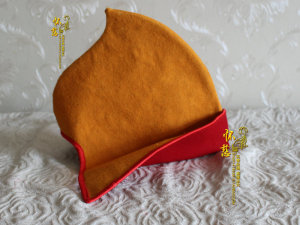 佛帽五佛冠 喇嘛僧官 毗卢冠 宝冠 僧帽 五智冠 五方佛 佛帽法帽6