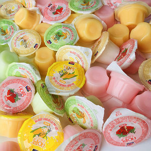 亲亲水果果冻布丁散装称重5斤ad钙乳酸果汁冻多口味儿童零食礼包