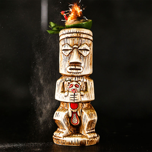 酒吧萨米夫夏威夷鸡尾酒杯个性创意酒杯提基创意陶瓷杯tiki杯