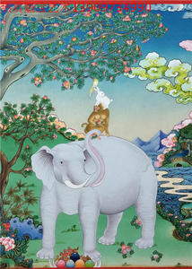 十字绣和气四瑞