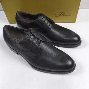 宾度鹿皮男鞋2022夏季新款男士高端正装鞋男鹿皮皮底皮鞋男鞋