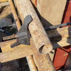 建筑工地镀锌承台扣蝴蝶扣平板扣模板卡扣木工山型卡穿墙螺杆钢筋