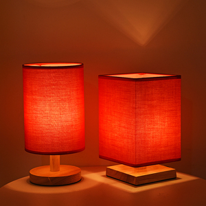 喜灯红色现代中式古典传统结婚台灯温馨卧室床头灯陪嫁婚房长明灯