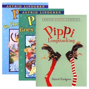 长袜子皮皮开船了 皮皮在南海系列3册套装 英文原版儿童读物 Pippi Longstocking 儿童读物书籍 国际安徒生奖 林格伦作品 英文版