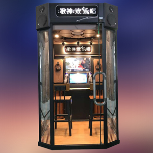 歌神唱歌机移动k歌房唱吧机迷你ktv唱歌房点唱机商场自助音乐设备