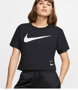 耐克/nike 经典女子短款双钩运动透气短袖t恤 db3873-010-238-569