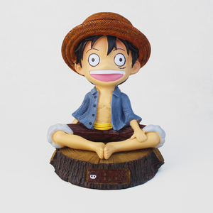 22cm高13cm宽 树桩路飞坐 石膏模具天然乳胶模具动漫款儿童diy