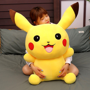 皮卡丘公仔毛绒玩具卡比丘玩偶女孩床上睡觉软体抱枕女生可爱礼物