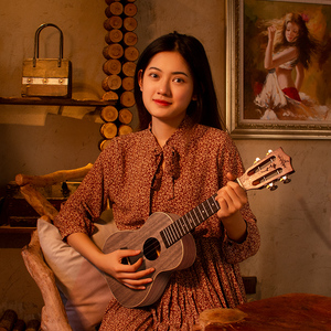 Guitarist尤克里里23寸初学女生入门单板进阶全单儿童小吉他26寸