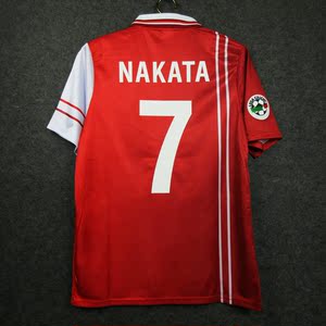 98-99佩鲁贾复古球衣10号中田英寿 卡维德斯意甲冷门球服perugia