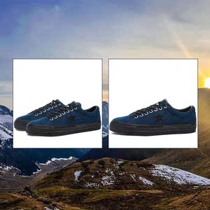 000人付款淘宝onestar/匡威日系两杠一星粉色低帮湖蓝色小花翻毛皮星