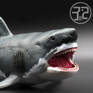 巨齿鲨玩具大白鲨