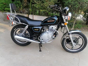 铃木gn250二手太子摩托车双缸进口125复古男跨骑街车原装老款整车