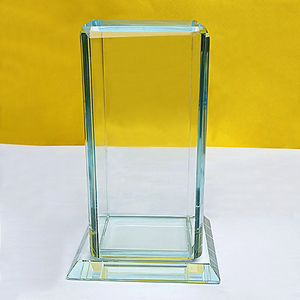 定制水晶展示罩子高档玻璃文玩佛像收藏古董防尘罩透明工艺品摆件