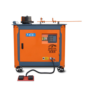 全自动数控三单相螺纹圆钢液压弯箍筋弯曲圆打弯折弯机钢筋弯箍机