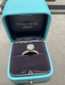tiffany/蒂芙尼 setting 半壁江山 六爪钻戒 美国代购 3.