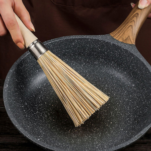 竹制锅刷子竹刷刷锅洗锅刷清洁家用厨房用刷不伤手洗碗锅神器71