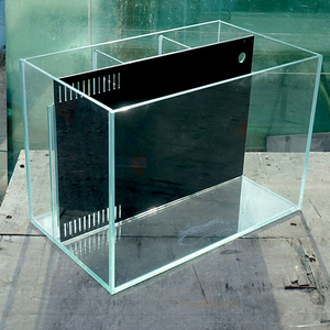 超白背滤鱼缸定做金晶超白玻璃海水缸超白缸水草缸桌面鱼缸包邮