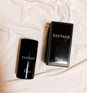 现货秒发清新男友香dior迪奥旷野止汗膏sauvage固体香膏75g无酒精