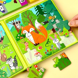 三四岁宝宝的动物拼图