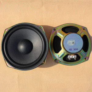 全新夏普收录机录音机4欧30w6寸6.3寸6.5寸扬声器中低音喇叭圆形