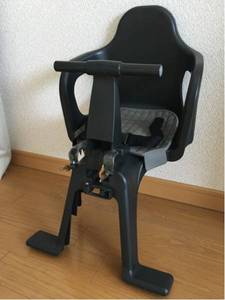 日本代购ogk日本制造自行车儿童座椅前置座安全带宝宝前座凳子