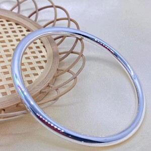 9炫彩七彩拉丝质感光圈手镯 圈口54-62 约29.5-31.2g