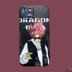 原创潮牌七龙珠悟空贝吉塔适用13promax个性12男11手机壳xs动漫xr