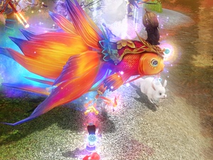 寻仙 葫芦山 烟云 蜃影烟云 新坐骑 新鱼  鱼 拍前旺旺谈价