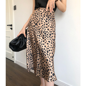 法式度假风!夏季气质大牌花间裙雏菊显瘦鱼尾半身裙 女