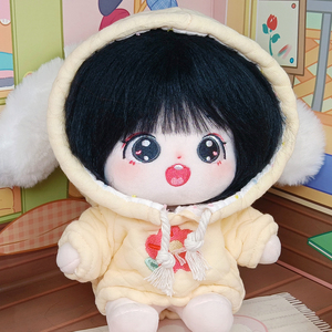 小吊带清新连衣裙蝴蝶结20厘米棉花娃娃胖胖体穿布迪宝母婴专营店