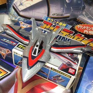 日版万代迪迦奥特曼胜利队合金飞燕零号0号飞机战机清仓特价