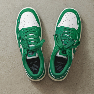 小众男鞋青年运动休闲鞋骨头低帮情侣款男女同款系带学生春秋板鞋