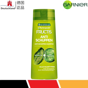 garnier fructis绿茶 吡啶硫酮锌去头屑洗发水 300ml
