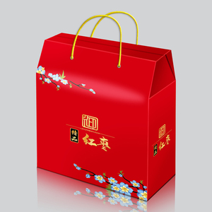 通用红枣包装礼盒陕北狗头枣冬枣盒子新疆和田若羌包装盒3-5斤