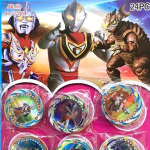 老款奥特曼纸卡圆卡片小二郎啪叽4.7厘米儿童流行怀旧玩具老纸牌