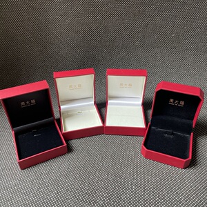 周大福17916传承首饰盒项链吊坠耳饰盒手镯盒套链盒珠宝盒瑕疵品