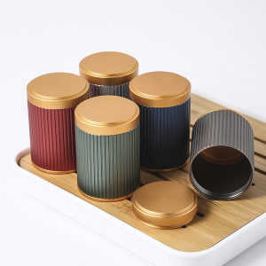 旅行便携不锈钢密封罐钛铝合金属小号随身创意茶叶包装盒茶叶罐