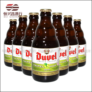 督威 三花啤酒 Duvel tripel hop 330mL*24瓶 比利时精酿啤酒