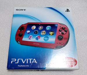 索尼日本原装全新psv游戏机 红色日版3g psv1000掌机 全新未开封