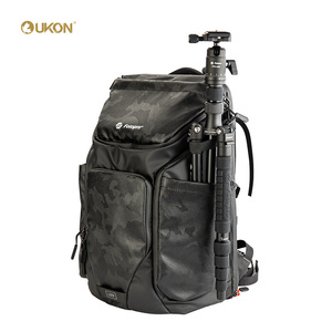 UKON专业摄影双肩背包无人机配件收纳套装包防泼水后开防盗相机包