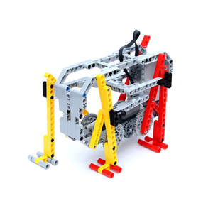 兼容乐高积木电动工程机械组模型科技拼装另类四足机器人moc